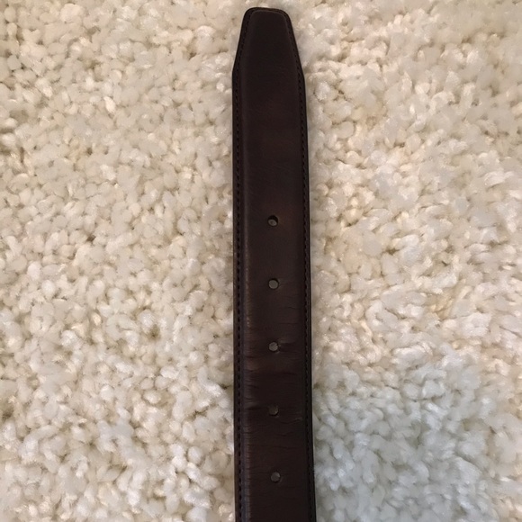 ⚡️Dark Brown Leather Belt - Picture 2 of 5